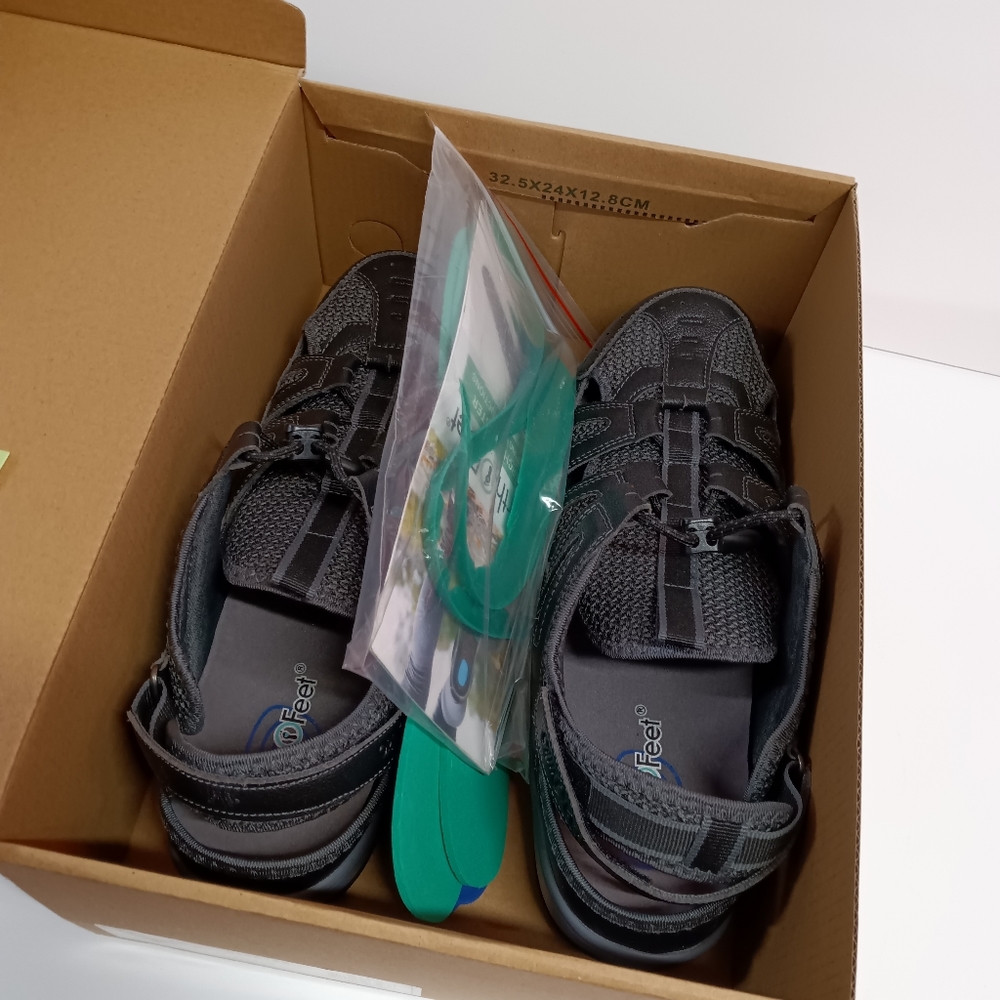 NEW Orthofeet WIDE Naples Women's Fisherman Sandals Size 12 Wide